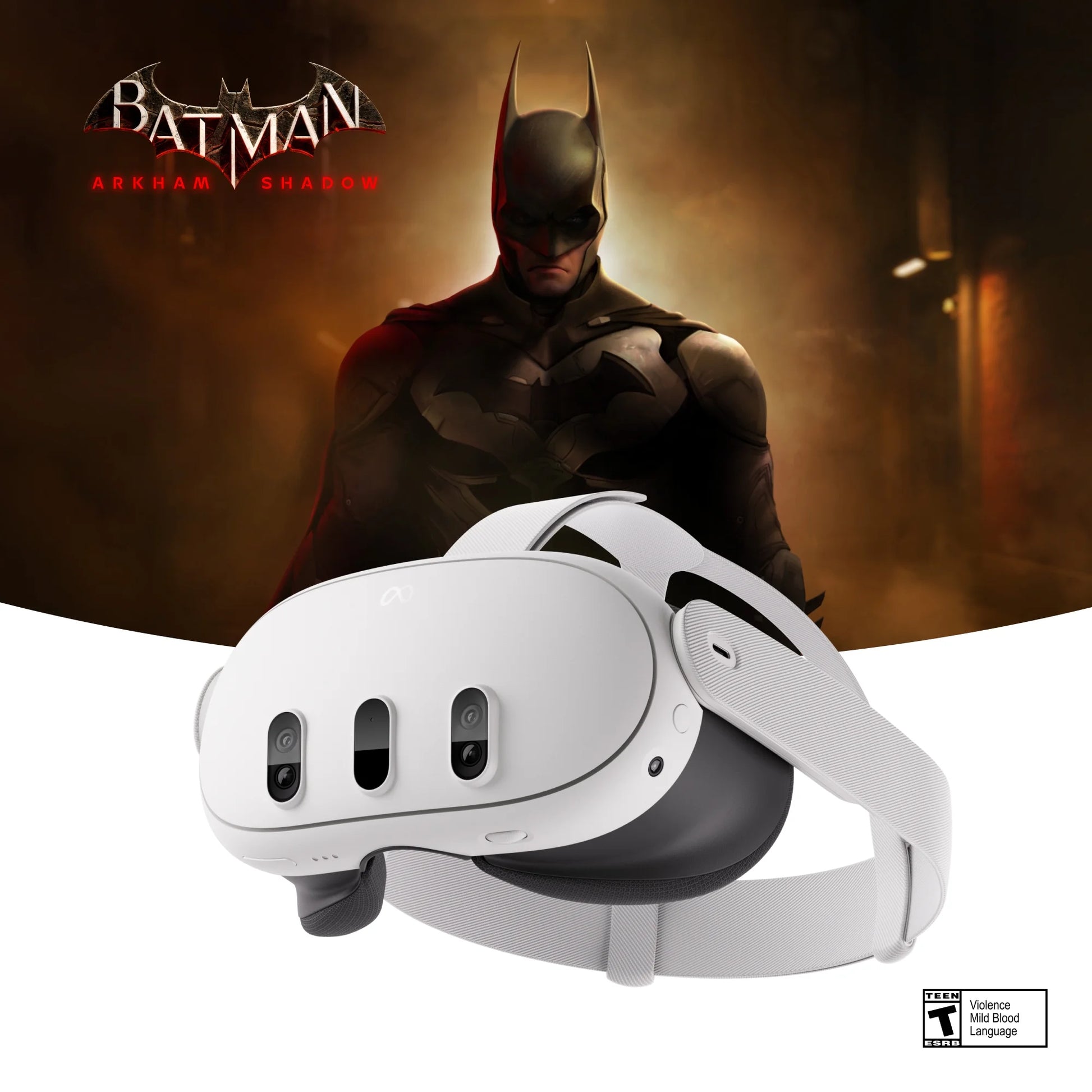 3 512GB – Get Batman: Arkham Shadow and a 3-Month Trial of Meta Horizon+ Included – All-In-One Headset