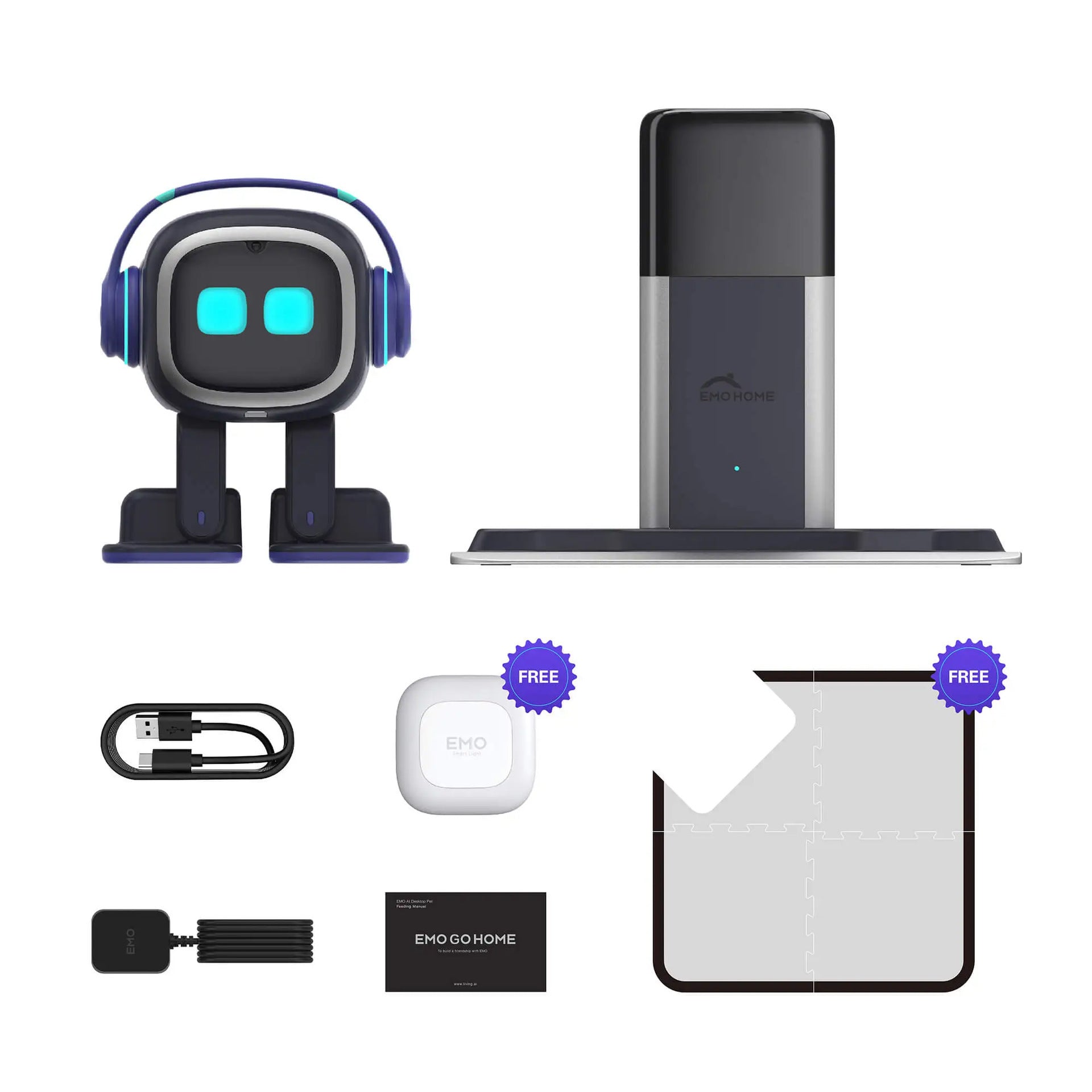 EMO Ai Robot Electronic Pet Gadgystox