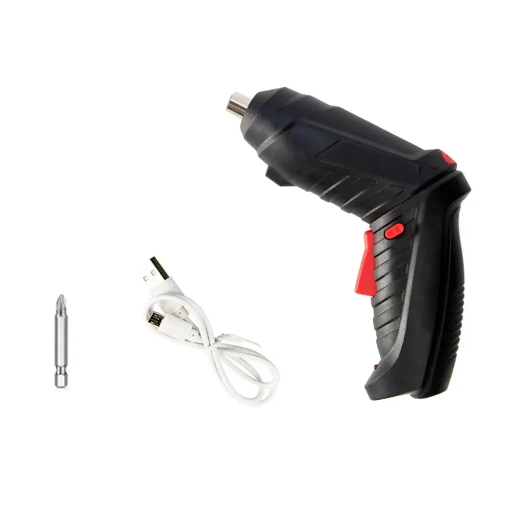 3.6V Cordless Electric Screwdriver Rechargeable 1500Mah Lithium Battery Mini Drill Power Tools Set Household Maintenance Repair