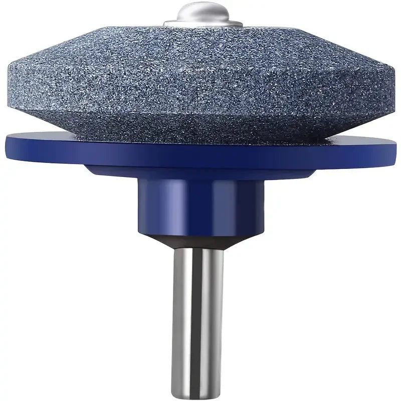 Sharpening Made Easy: Electric Lawn Mower Sharpener with Wear-Resistant Grinding Head and Whetstone Sander