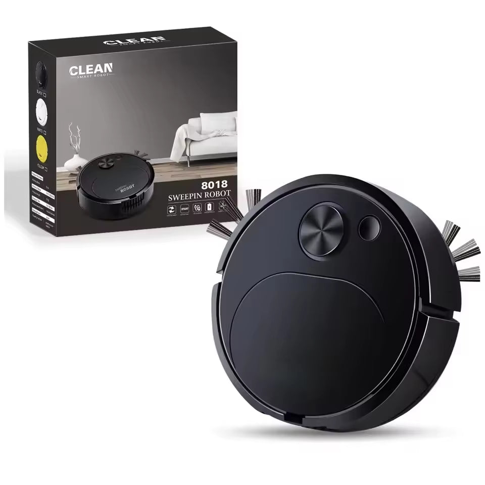 NEW USB Sweeping Robot Vacuum Cleaner Mopping 3 in 1 Smart Wireless 1500Pa Dragging Cleaning Sweep Floor for Home Office
