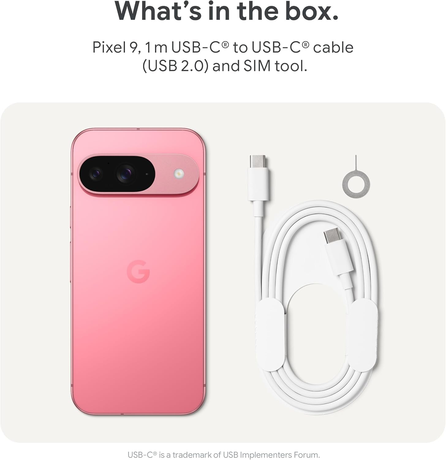 Pixel 9 - Unlocked Android Smartphone with Gemini, Advanced Camera, 24-Hour Battery, and 6.3" Actua Display - Porcelain, 128GB