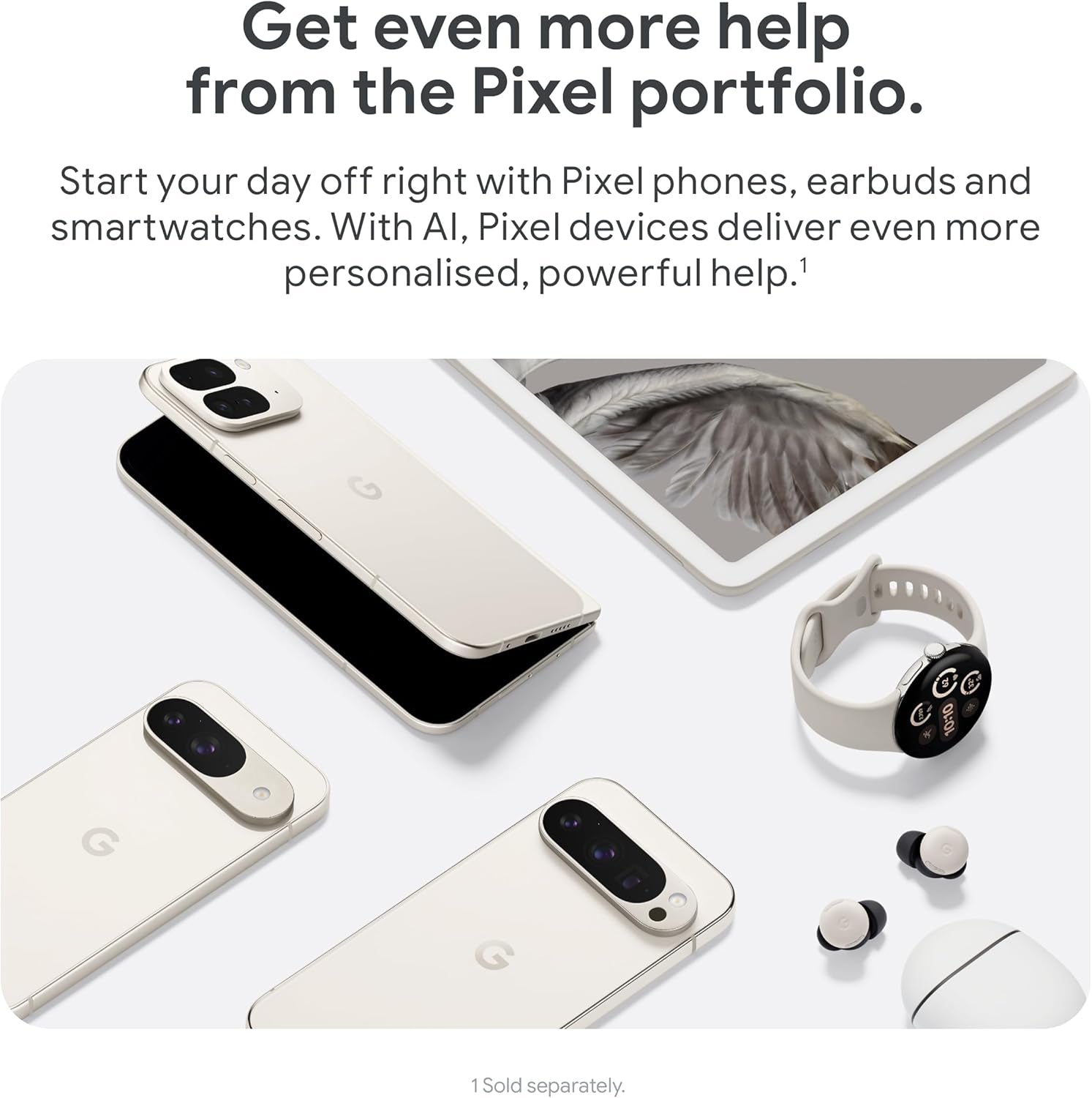 Pixel 9 Pro - Unlocked Android Smartphone with Gemini, Triple Rear Camera System, 24-Hour Battery, and 6.3" Super Actua Display - Obsidian, 128GB