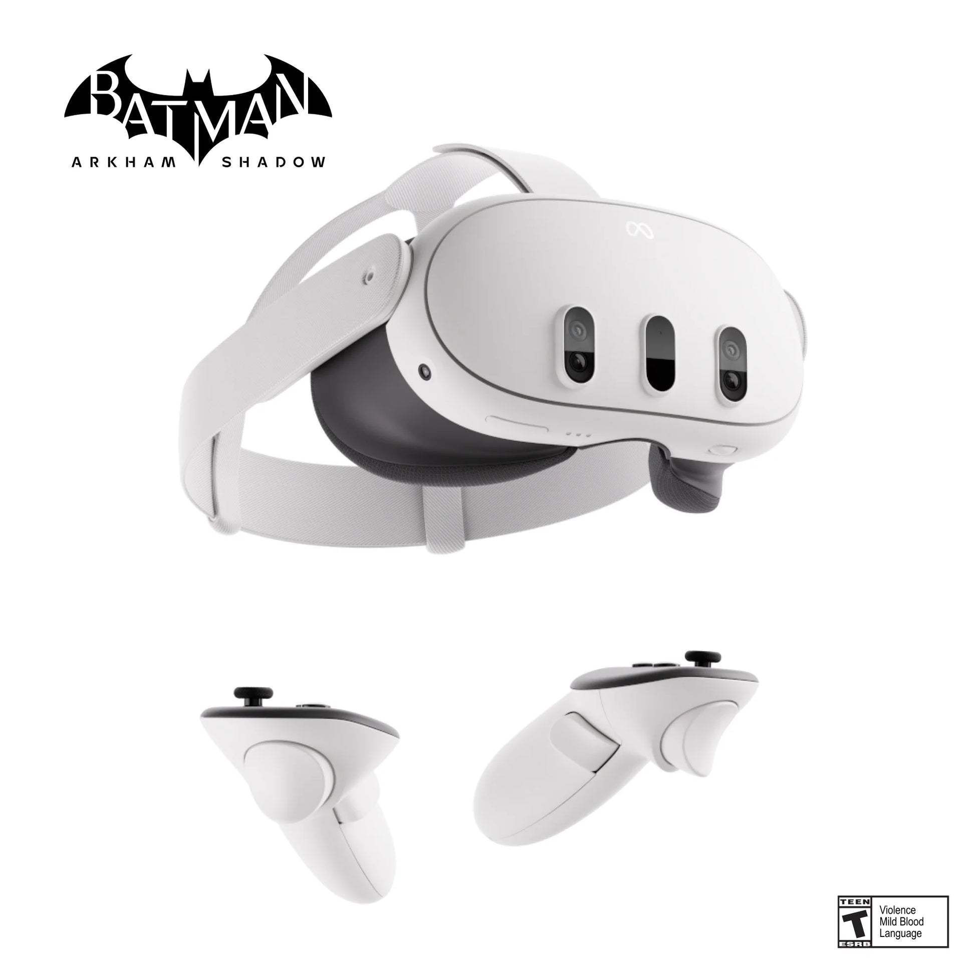 3 512GB – Get Batman: Arkham Shadow and a 3-Month Trial of Meta Horizon+ Included – All-In-One Headset