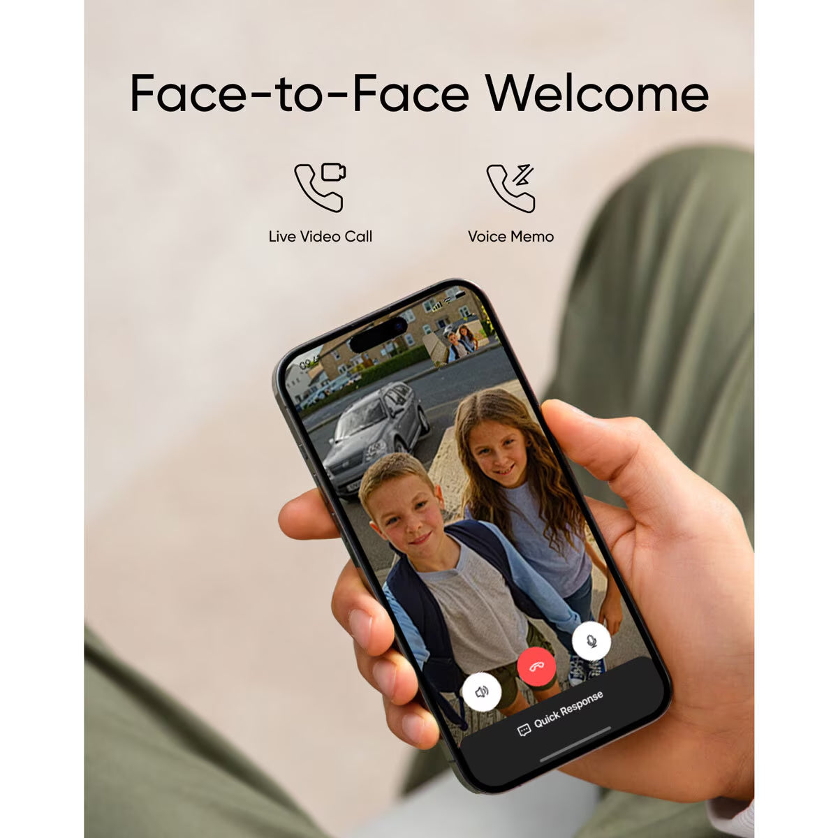 Video Doorbell C31 with Chime - No Monthly Fees