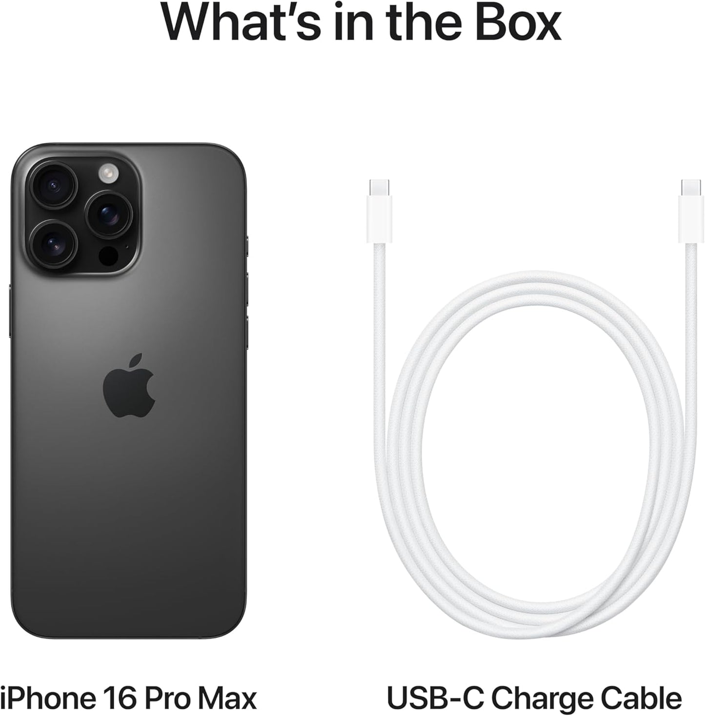 Iphone 16 Pro Max 256 GB: 5G Mobile Phone with Intelligence, Camera Control, A18 Pro Chip and a Huge Leap in Battery Life. Works with Airpods; Black Titanium