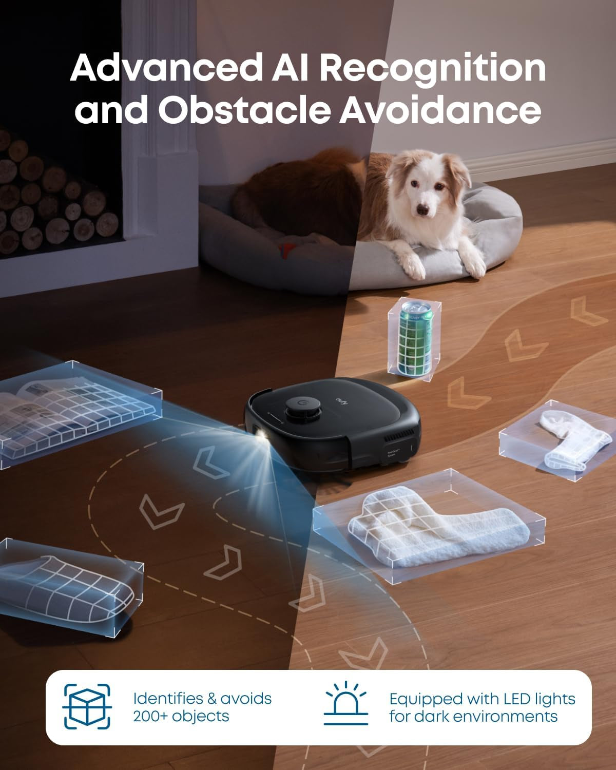 E28 Omni Robot Vacuum Cleaner with Mop, Hydrojet System, Portable Deep Cleaner for Carpet, Spot Cleaner, 20,000 Pa Turbo Suction, Zero Tangling, Corner-To-Edge Deep Cleaning, All-In-One Station