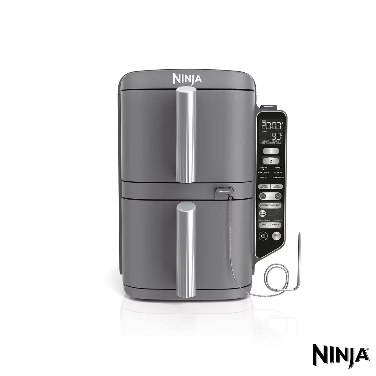 Double Stack 9.5L Air Fryer with Smart Cook System, SL451UK