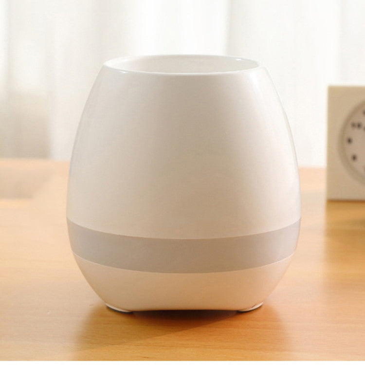Music Bonsai Flower Pot Wireless Bluetooth Speaker With Night Light Sertex