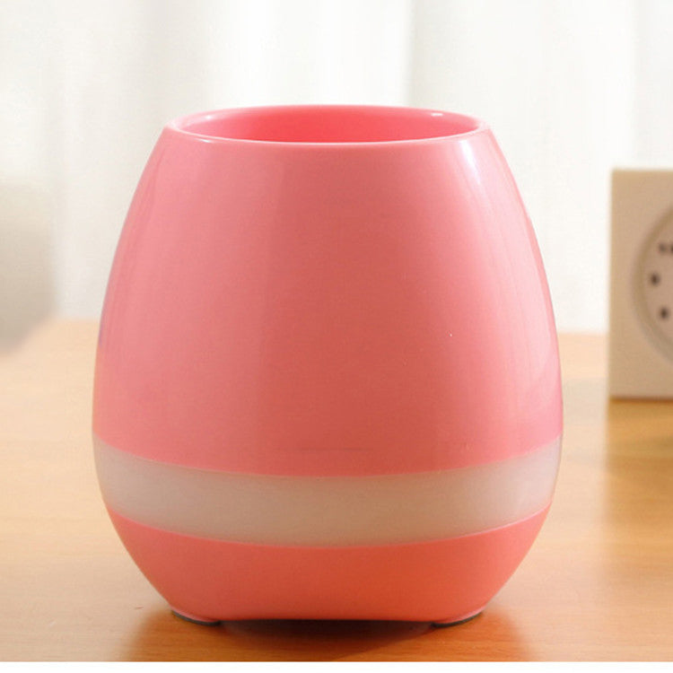 Music Bonsai Flower Pot Wireless Bluetooth Speaker With Night Light Sertex