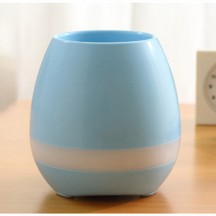 Music Bonsai Flower Pot Wireless Bluetooth Speaker With Night Light Sertex