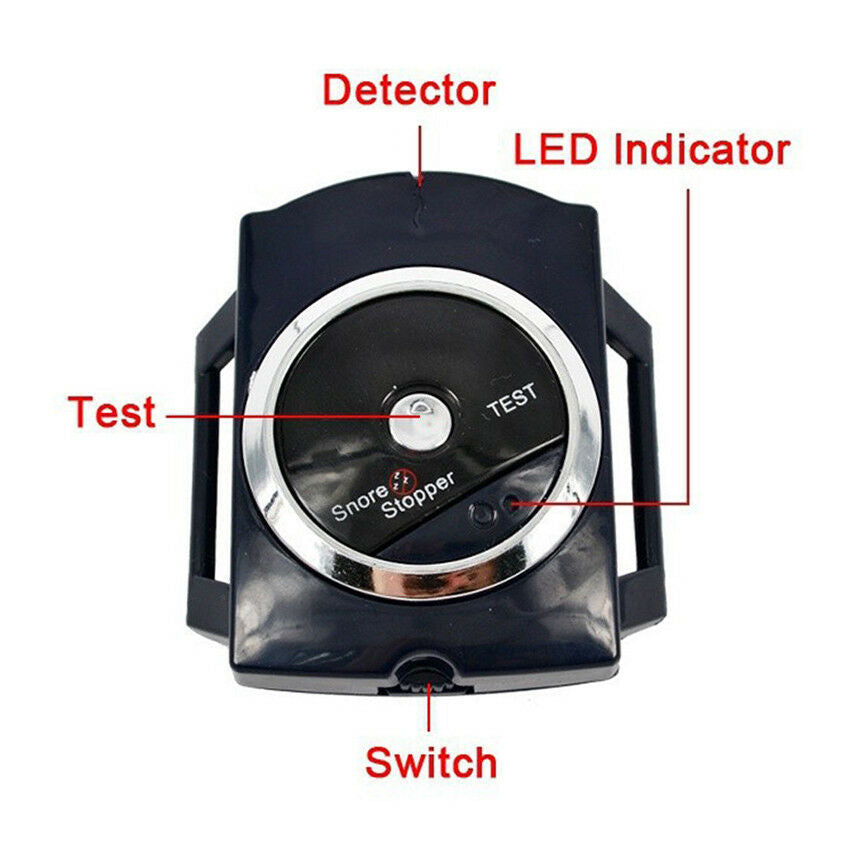 Smart Snore Stopper Biosensor Infrared Ray Detects Anti Snoring Device Sertex