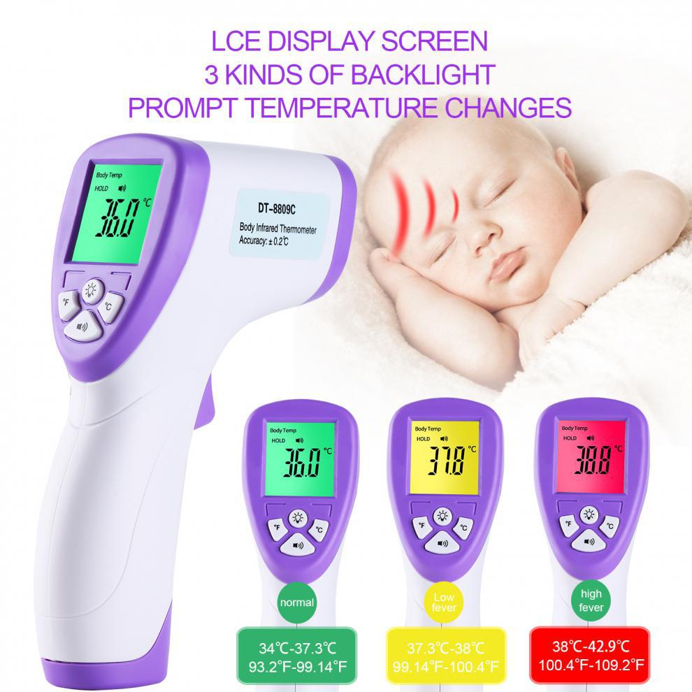 Non Contact Digital Infrared Thermometer Baby Forehead Thermometers Sertex
