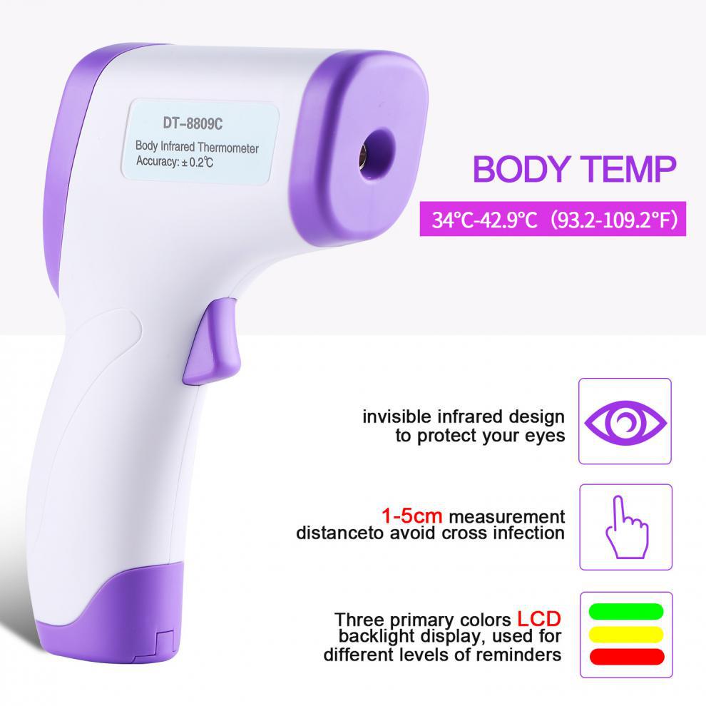 Non Contact Digital Infrared Thermometer Baby Forehead Thermometers Sertex