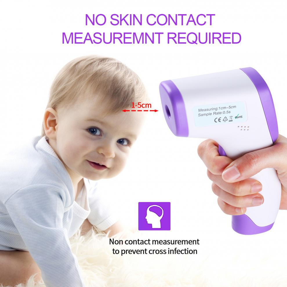 Non Contact Digital Infrared Thermometer Baby Forehead Thermometers Sertex