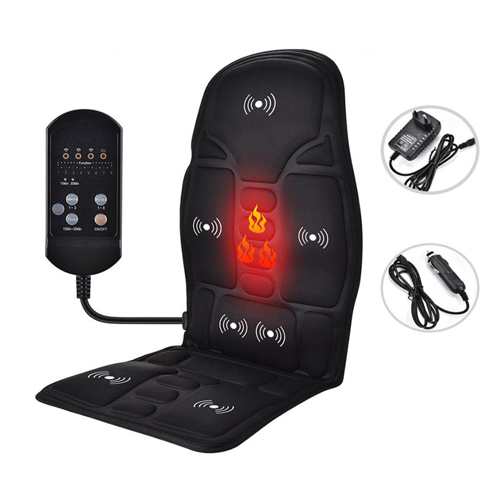Massage Pillow With Car Home Easy Carry Neck Back Shoulder Sertex