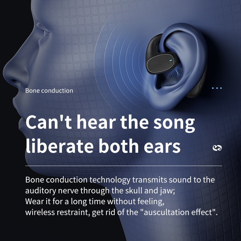 New X6 Bone Conduction Bluetooth Headset OWS Sports Bluetooth Headset Sertex