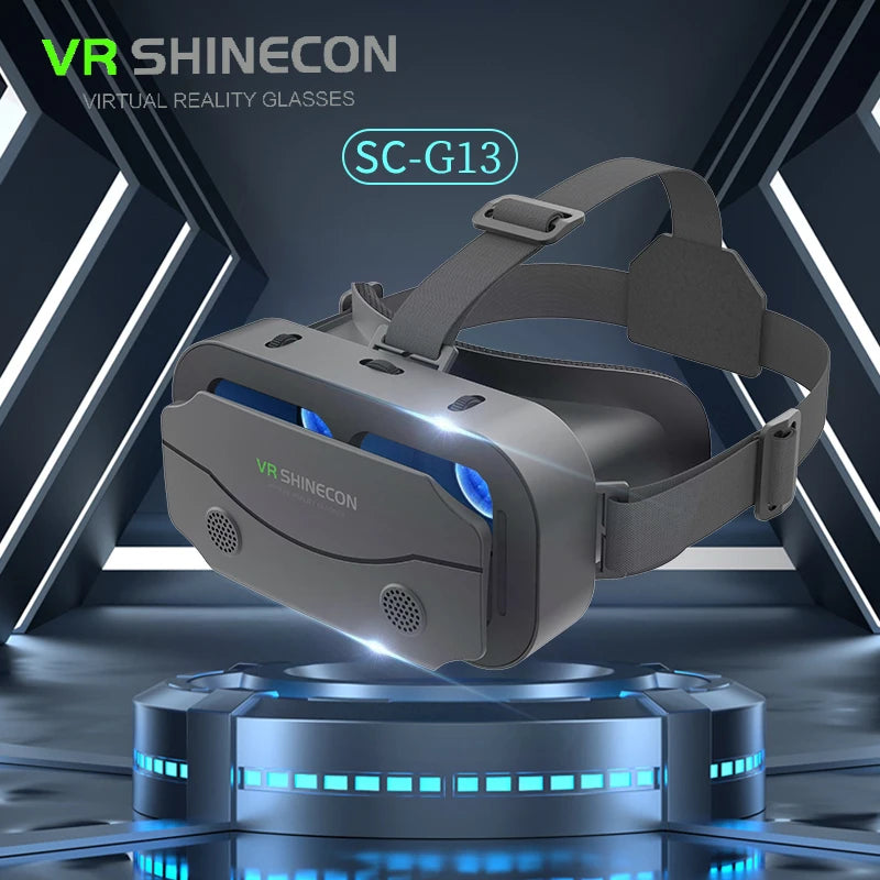 VR Glasses Virtual Reality Headset Viar Devices Helmet 3D Lenses Smart Goggles for Smartphones Phone Mobile Gogle Game Accessory