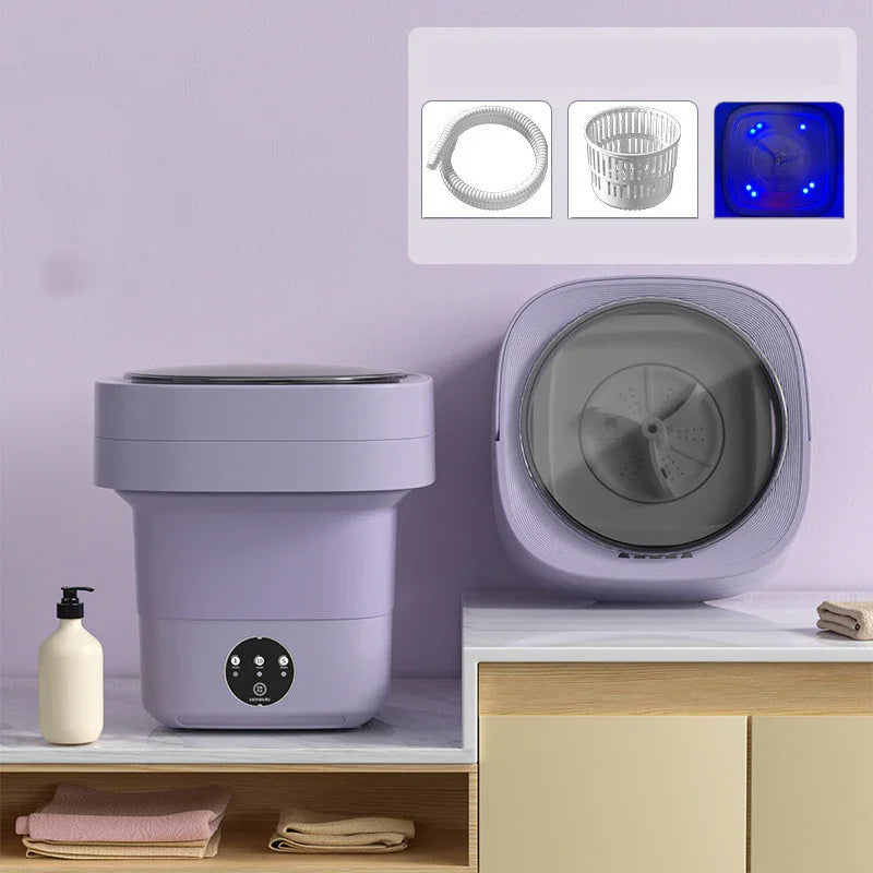 Mini Foldable Washing Machine Gadgystox