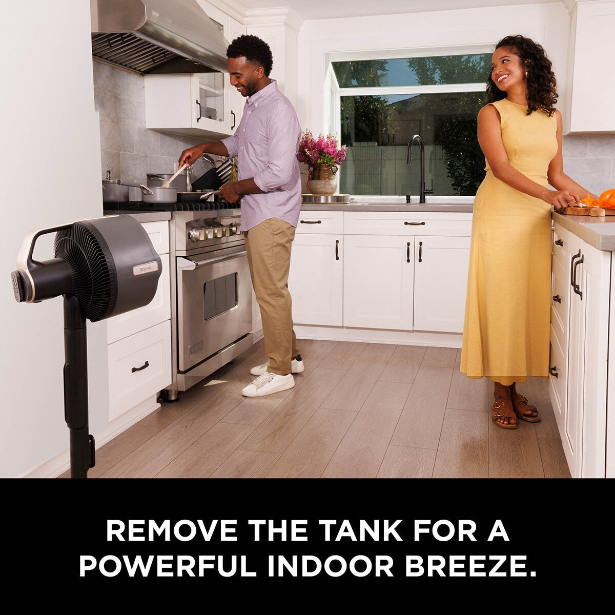 Flexbreeze Pro Mist Indoor & Outdoor Fan & Outdoor Misting System, FA300UK