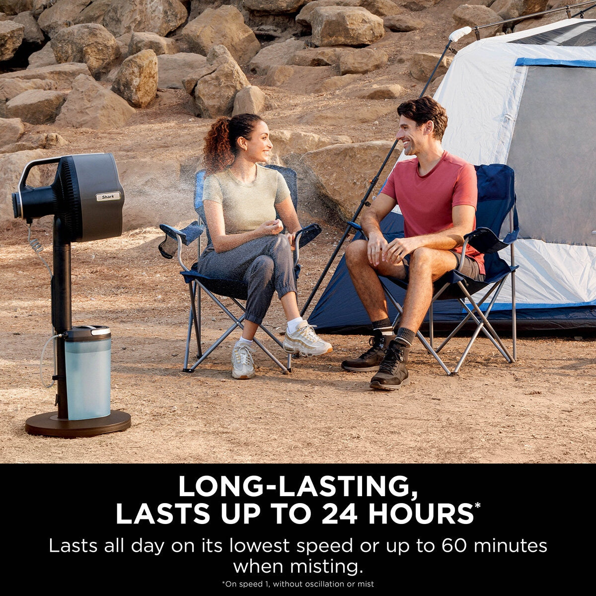 Flexbreeze Pro Mist Indoor & Outdoor Fan & Outdoor Misting System, FA300UK