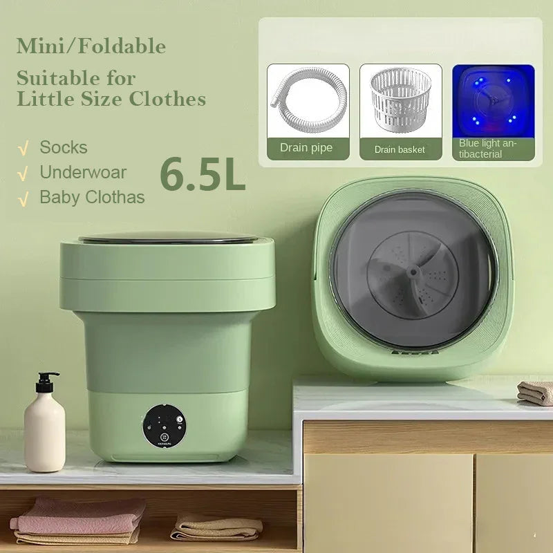 Mini Foldable Washing Machine Gadgystox