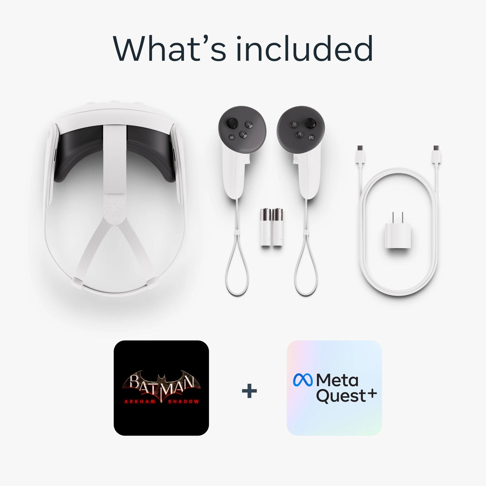 3 512GB – Get Batman: Arkham Shadow and a 3-Month Trial of Meta Horizon+ Included – All-In-One Headset