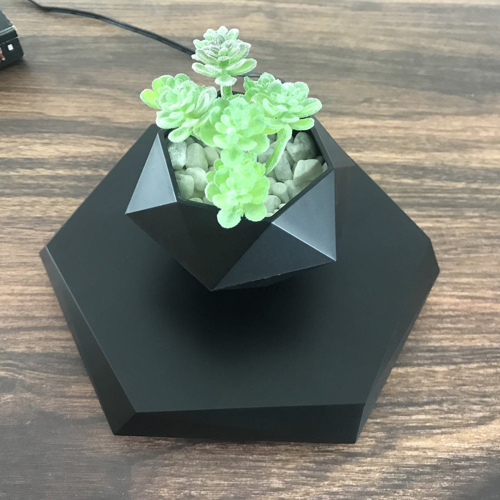 Floating Magnetic Levitating Flower Pot Gadgystox