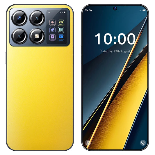2025 New Xioami X7 Pro 7.3HD Global Edition Original Smart Dual Card 7800Mah Battery Facial Recognition Function