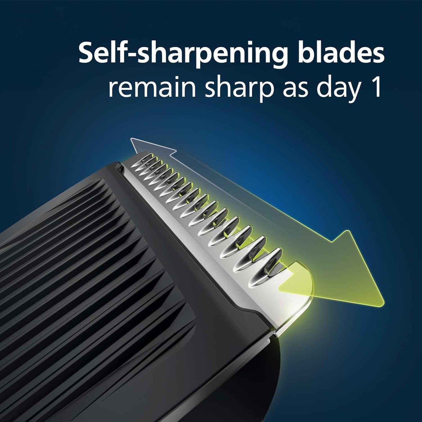 7-In-1 All-In-One Trimmer, Series 3000 Grooming Kit for Beard & Hair with 7 Attachments, Including Nose Trimmer, Self-Sharpening Blades, UK 3-Pin Plug-Mg3720/33