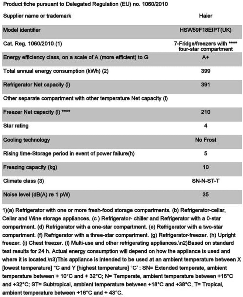SBS 90 Series 5 Freestanding American Fridge Freezer with Water & Ice Dispenser, Side by Side, Total No Frost, E Class, 601L Total Capacity, Hon App, Slate Black, 91X73X177.5 Cm - HSW59F18EIPT