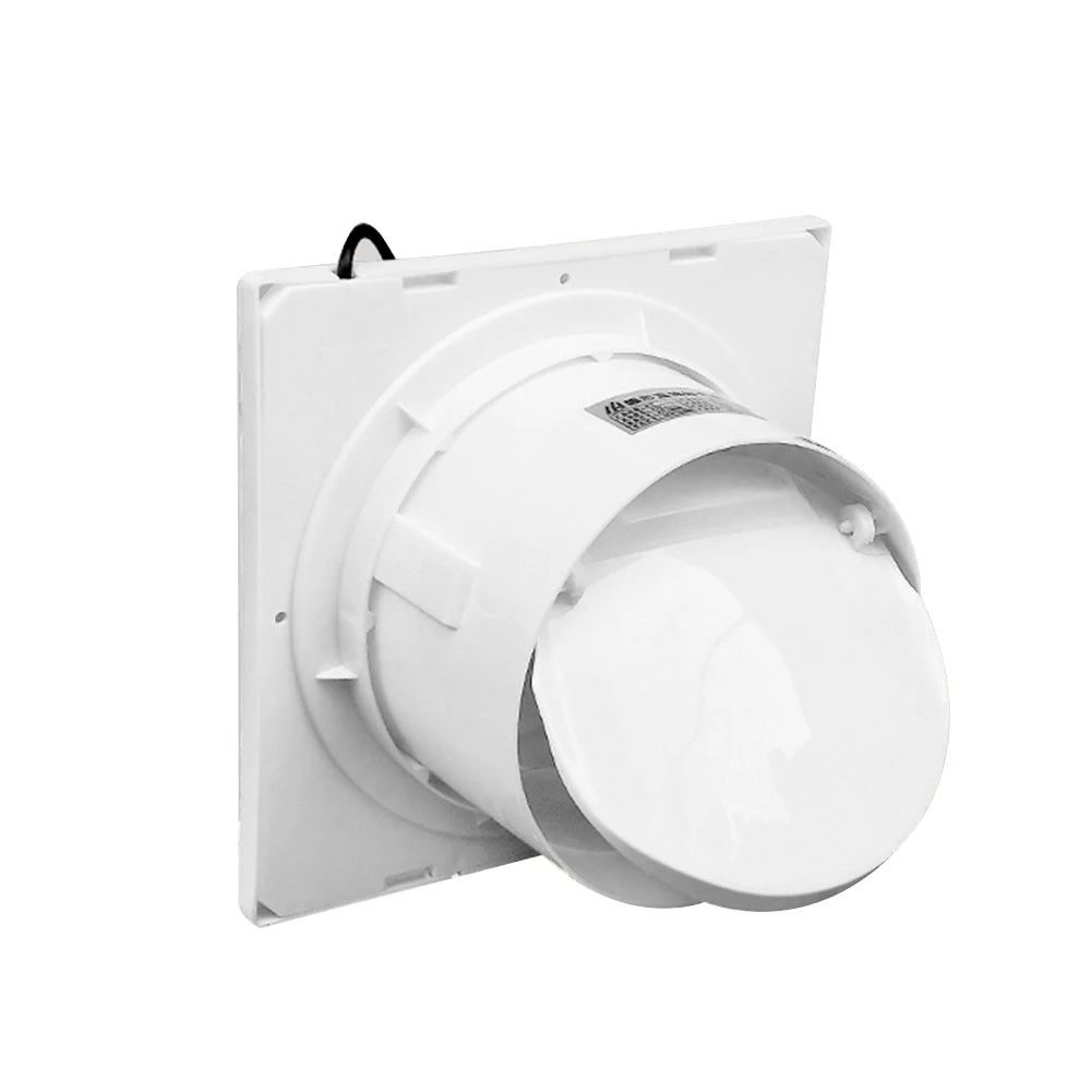 Solar 12V Exhaust Fan High Speed Air Vent Window Wall Fan Energy-Saving Extractor Fan Durable Kitchen Bathroom Chicken/Duck Coop