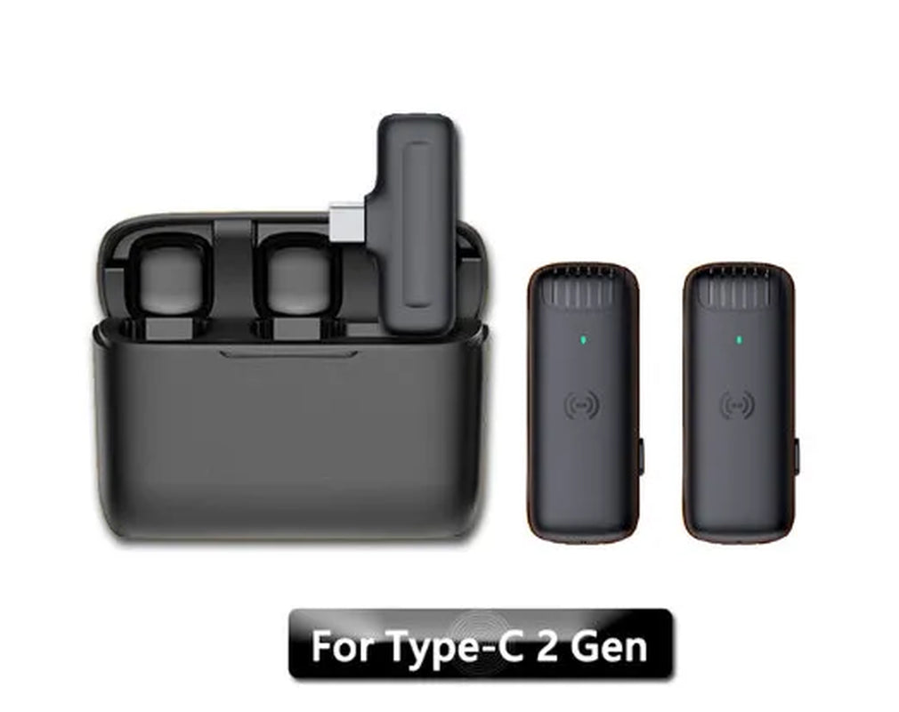Wireless Lavalier Microphones for Iphone Ipad Leereel Plug and Play Lapel Mic with Charging Case for Interview Video Recording Tiktok Live Stream Noise Reduction