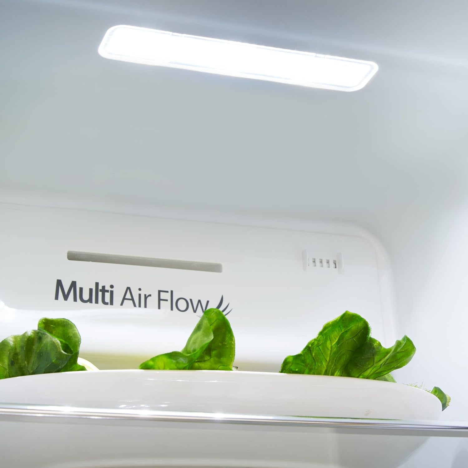 RS694N4ICF Freestanding American Side-By-Side Fridge Freezer - Total No Frost - Plumbed Water and Ice Dispenser - 562 Liters - Stainless Steel - F Rated