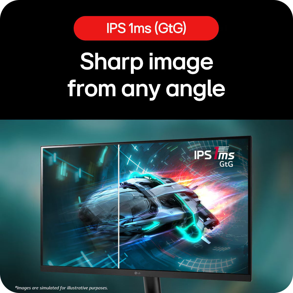 Ultragear 27 Inch Full HD 180Hz IPS Gaming Monitor, 27GS60F-B