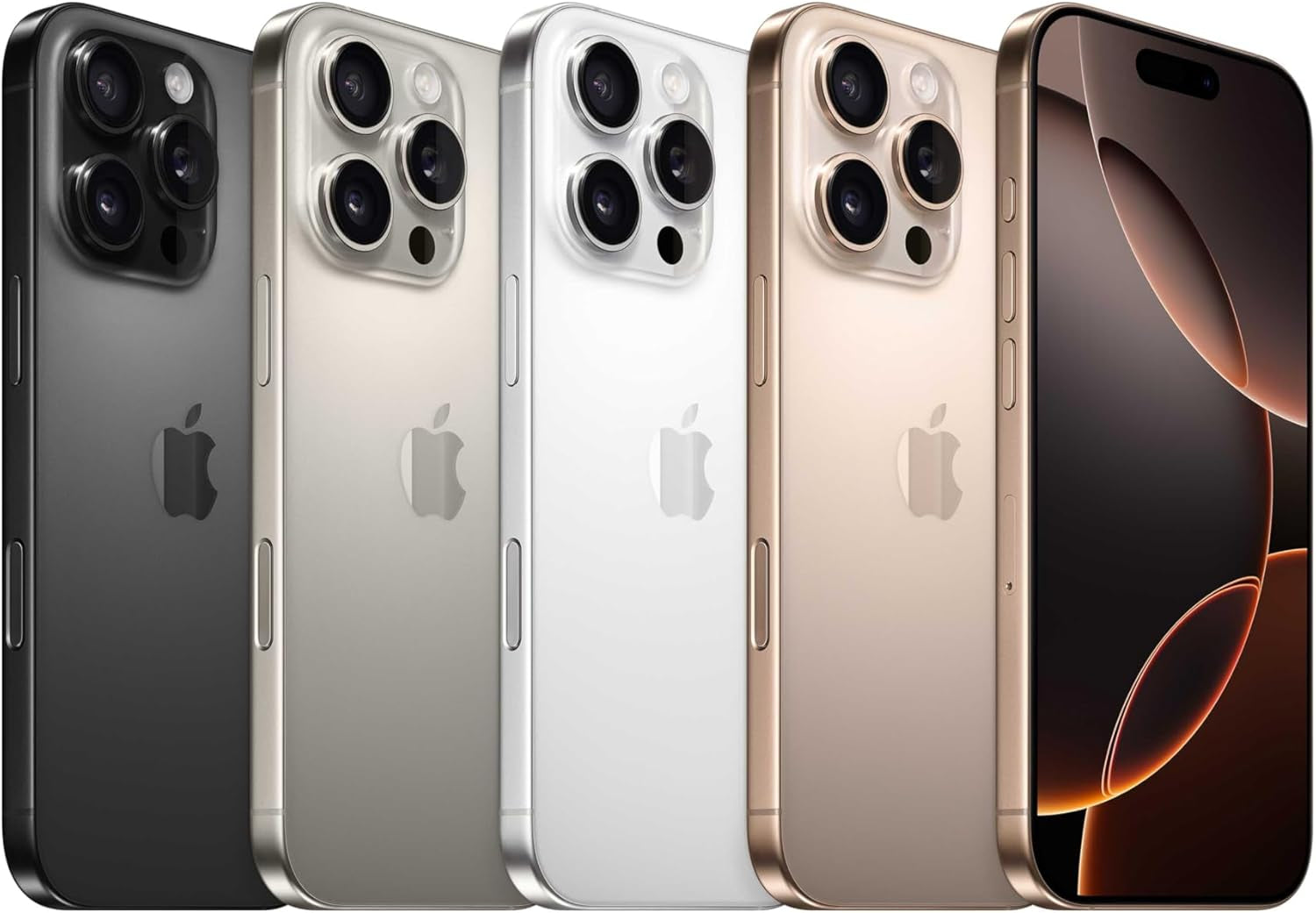 Iphone 16 Pro Max 256 GB: 5G Mobile Phone with  Intelligence, Camera Control, A18 Pro Chip and a Huge Leap in Battery Life. Works with Airpods; Black Titanium