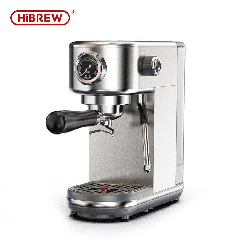 HiBREW 20Bar Semi Automatic Espresso Coffee Machine Temperature Adjustable Cold/Hot Super Slim Coffee Maker Cappuccino H10B by Sertex