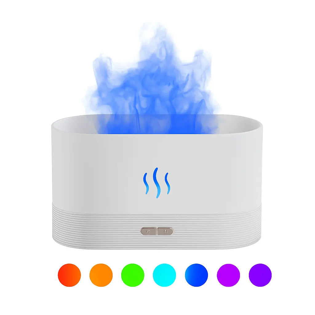 Flame Mist Humidifier & Aroma Diffuser Gadgystox