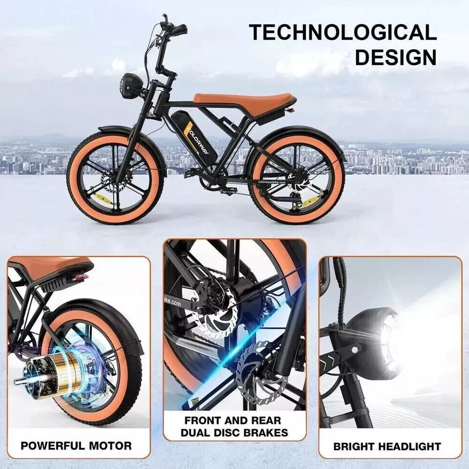 Colorway BK29 Electric Bike – 250W, 15Ah Battery AIOX ONLINE