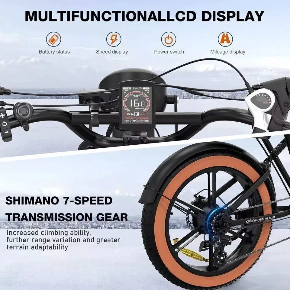 Colorway BK29 Electric Bike – 250W, 15Ah Battery AIOX ONLINE