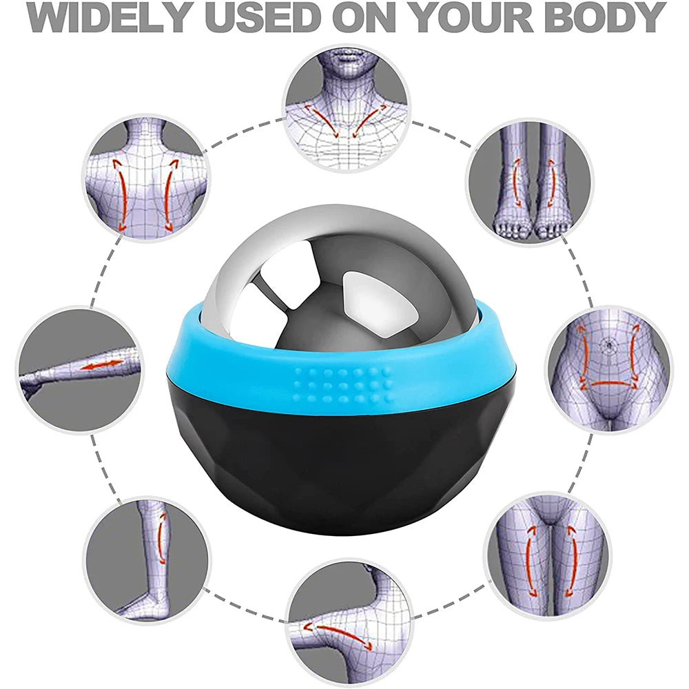 "60MM Cryo Roller: Hot & Cold Body Therapy Massager" Sertex