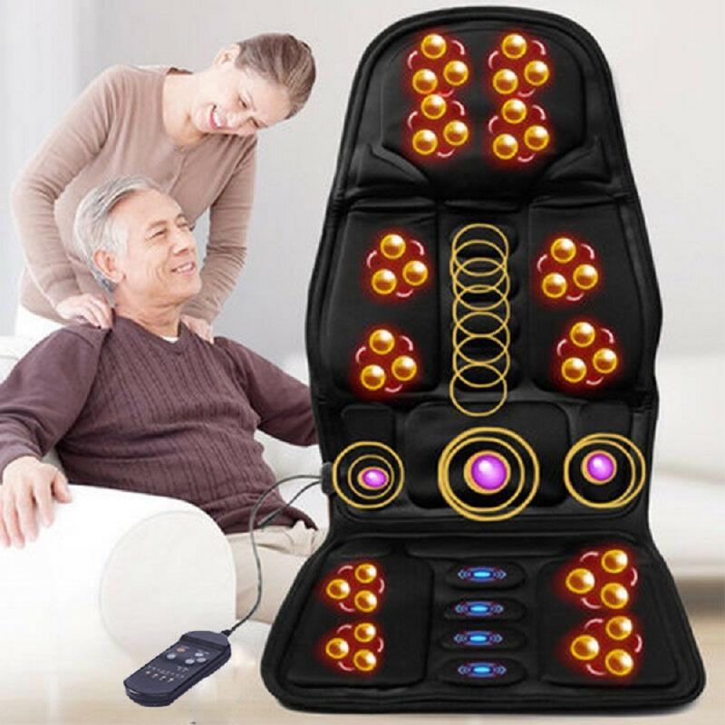 Massage Pillow With Car Home Easy Carry Neck Back Shoulder Sertex