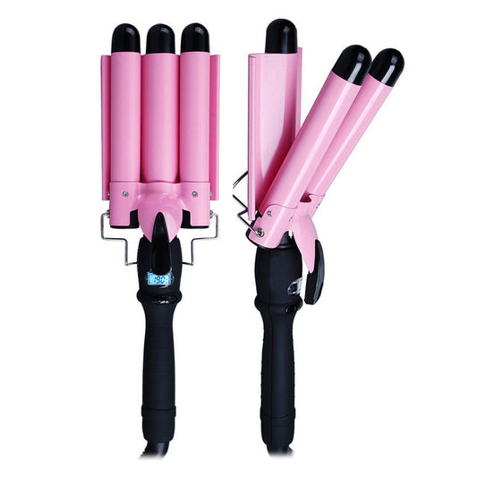 Instant Noodle Head Ceramic Hair Curling Stick Three Stick Sertex