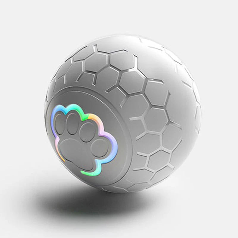 Smart Dog Toy Ball Electronic Interactive Pet Toy Ball USB Automatic Bouncing Rolling Toy Ball With RGB Lights Puppy Cat Product by Sertex