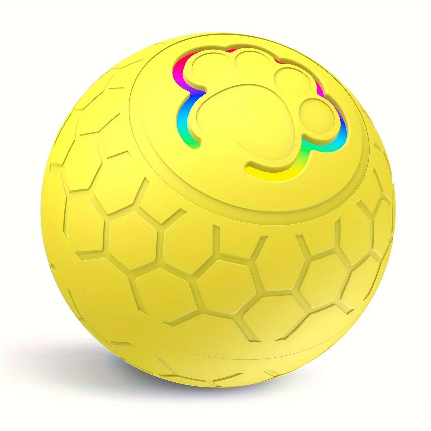 Smart Dog Toy Ball Electronic Interactive Pet Toy Ball USB Automatic Bouncing Rolling Toy Ball With RGB Lights Puppy Cat Product by Sertex