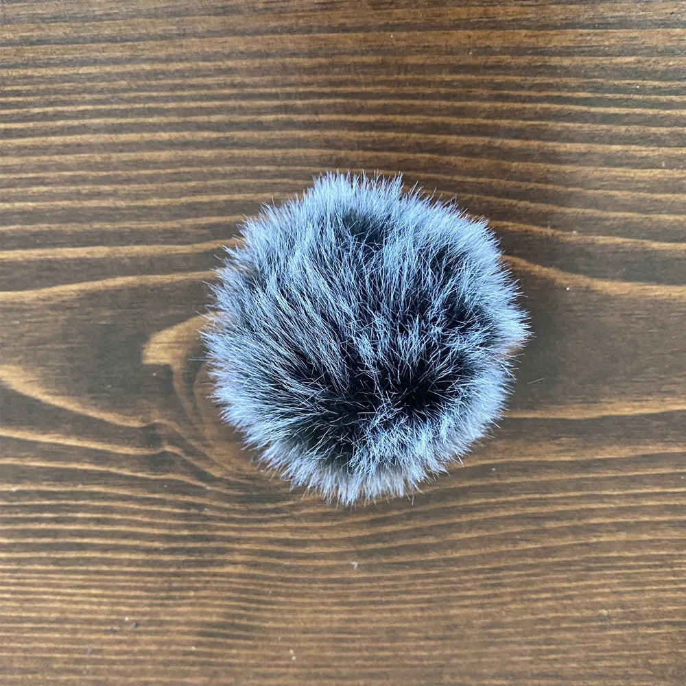 Outside Dead Cat Universal Lavalier Microphone Furry Cover Windscreen Fur Windshield Pop Filter For DJI Mic Blue Mantis Sertex