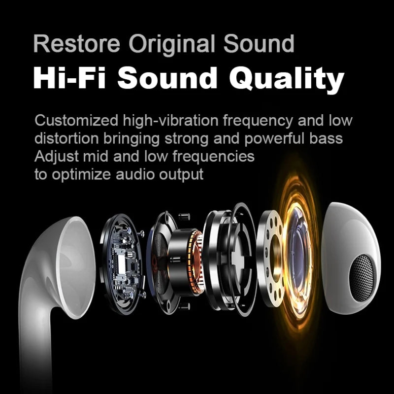 Original Headphones For Xiaomi 15 14 13 12 11 10 Pro Redmi Note K50 Samsung Huawei TypeC Wired Earphone 3.5mm AUX In-Ear Earbuds Sertex