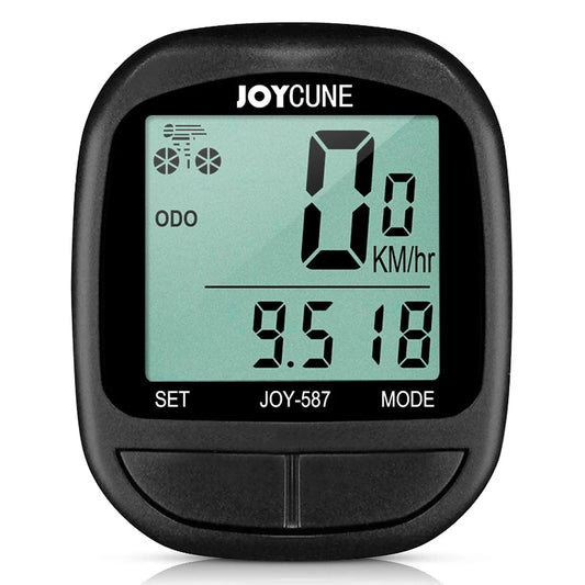 Bike Computer Bicycle Waterproof Wired Speedometer and Odometer Stopwatch Cycle Bike Computer with LED Display for Cycle  Match Sertex