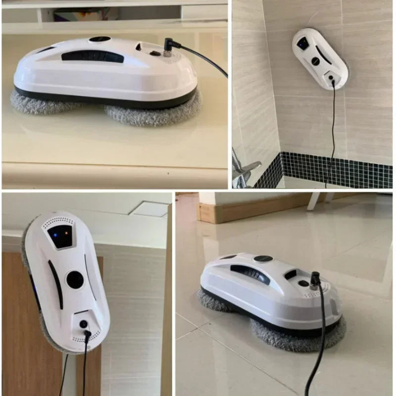 Window Cleaning Robot Intelligent Window Washer Robot Vacuum Cleaner Window Cleaner Electric Glass With Remote Control Sertex