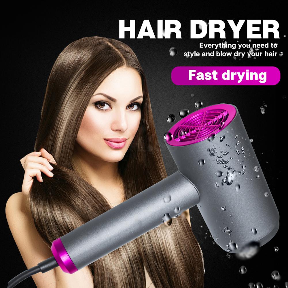 Professional Hot And cold Hair Dryer Household Powerful Dryer Sertex